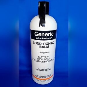 Generic Value Products Conditioning Balm Matrix Biolage *Jumbo 1 LITER* Dry Hair